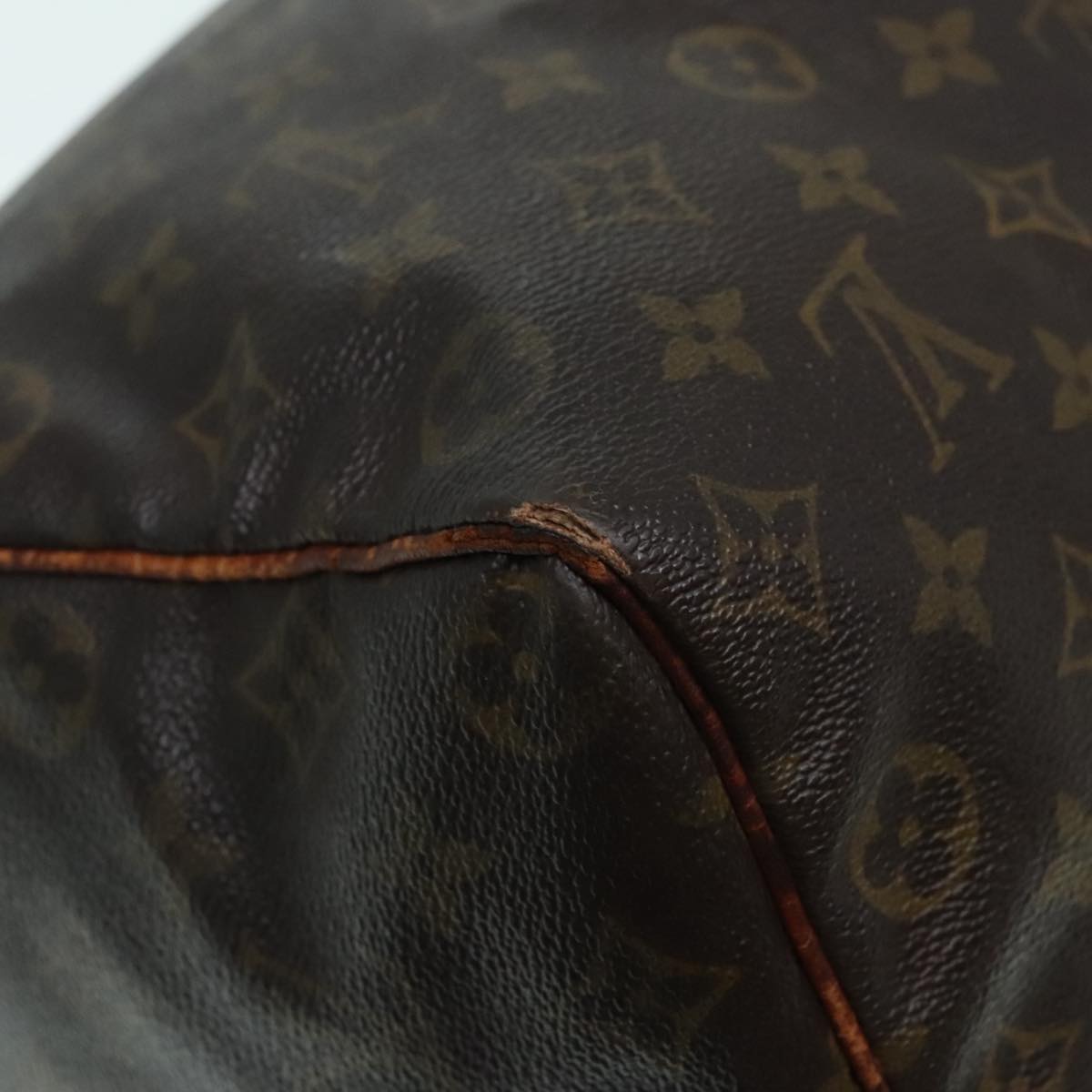 LOUIS VUITTON Monogram Speedy 35 Hand Bag M41524 LV Auth 93776