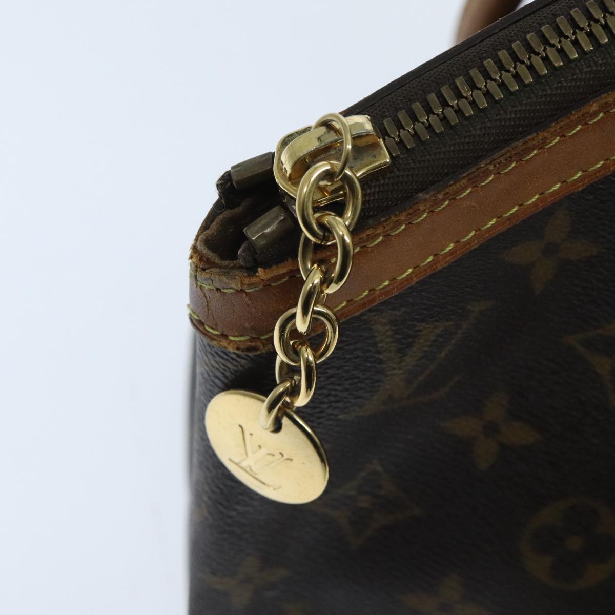 LOUIS VUITTON Monogram Tivori GM Hand Bag M40144 LV Auth 93778