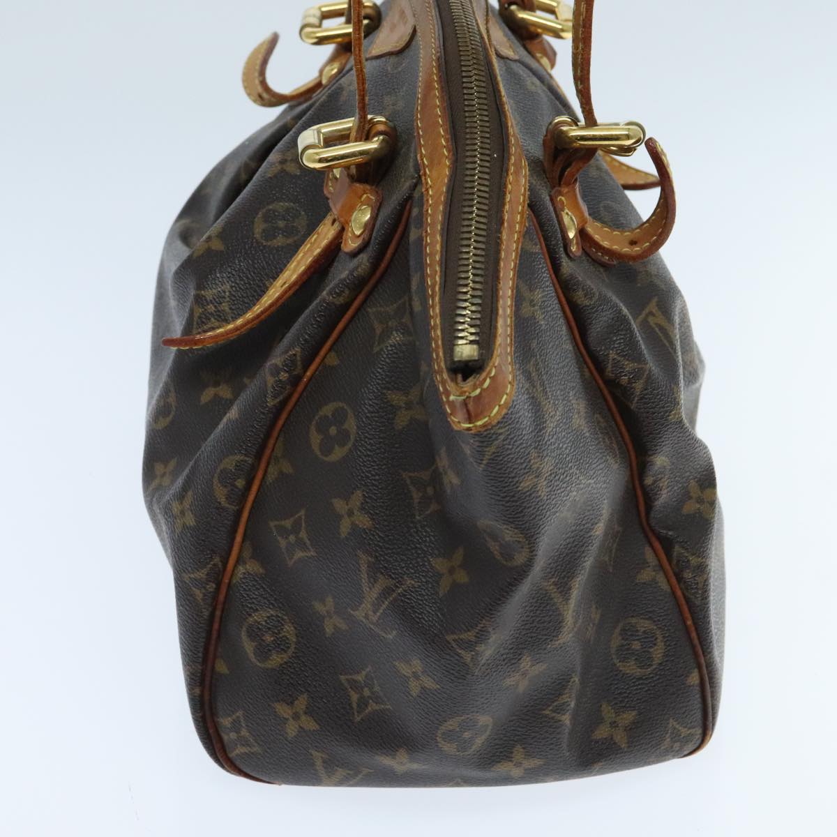 LOUIS VUITTON Monogram Tivori GM Hand Bag M40144 LV Auth 93778