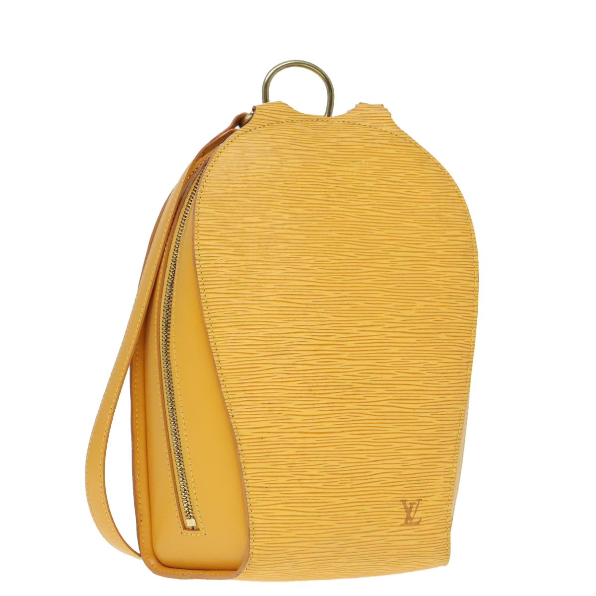 LOUIS VUITTON Epi Mabillon Backpack Yellow M52239 LV Auth 93891