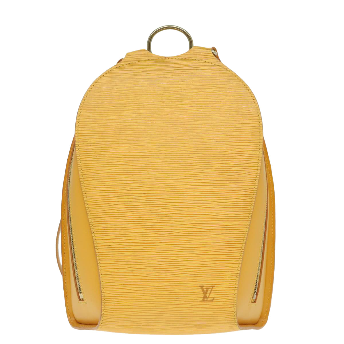 LOUIS VUITTON Epi Mabillon Backpack Yellow M52239 LV Auth 93891