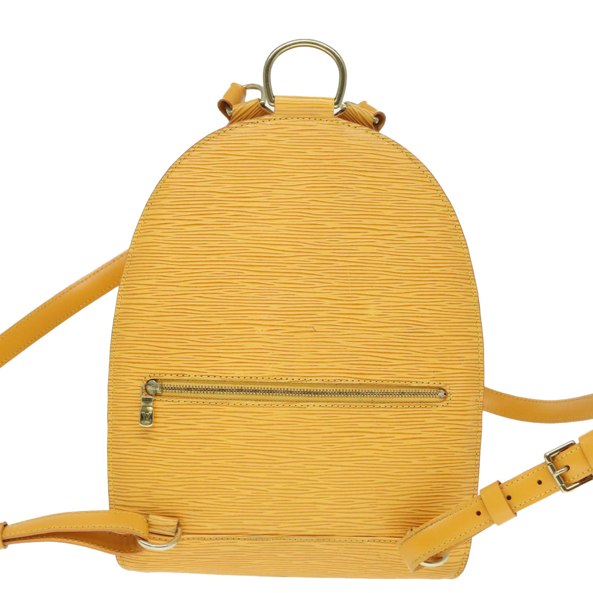 LOUIS VUITTON Epi Mabillon Backpack Yellow M52239 LV Auth 93891