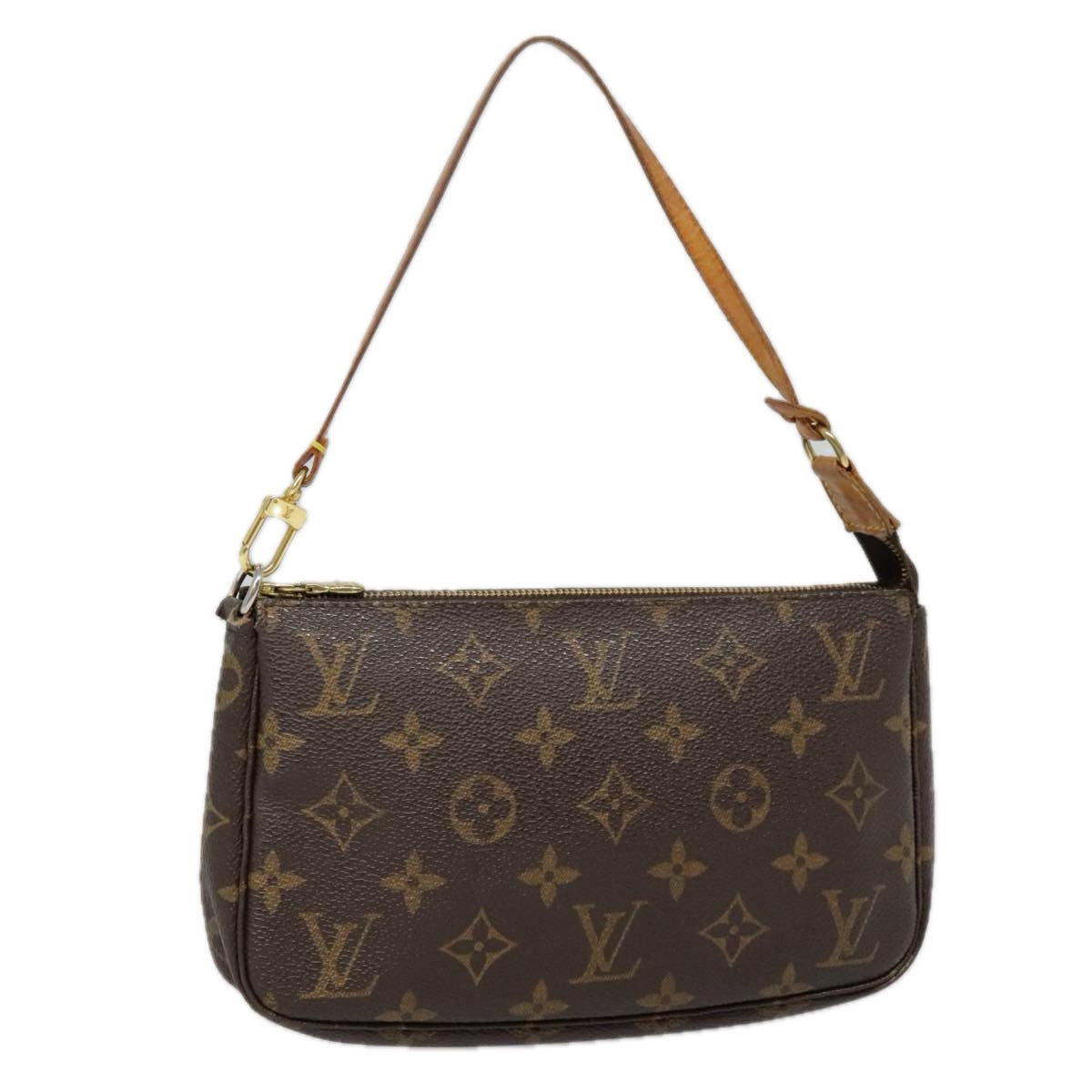 LOUIS VUITTON Monogram Pochette Accessoires Pouch M51980 LV Auth 93919