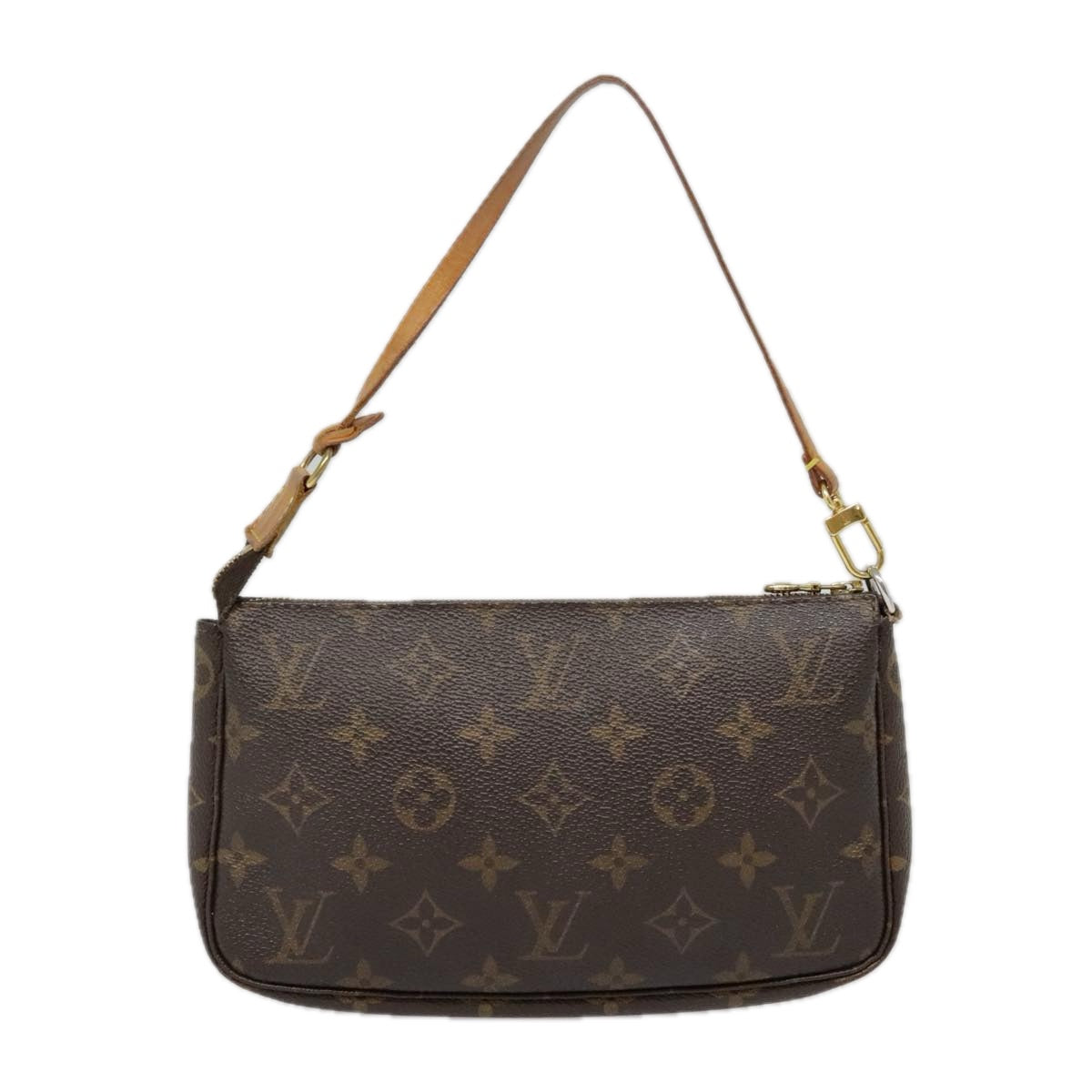 LOUIS VUITTON Monogram Pochette Accessoires Pouch M51980 LV Auth 93919