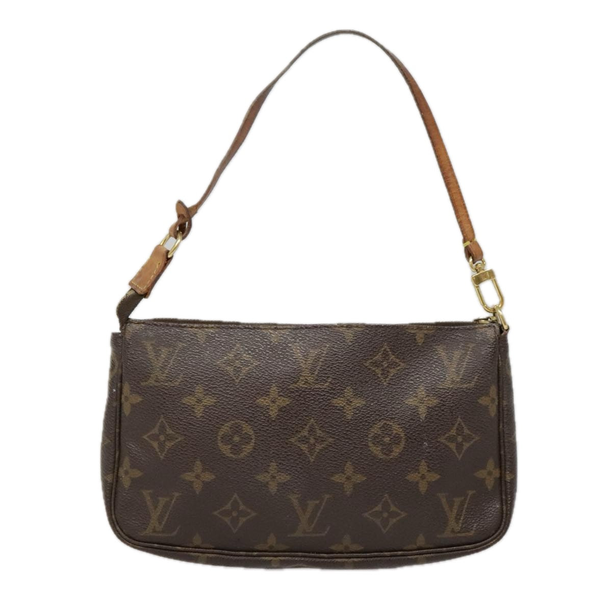 LOUIS VUITTON Monogram Pochette Accessoires Pouch M51980 LV Auth 93921