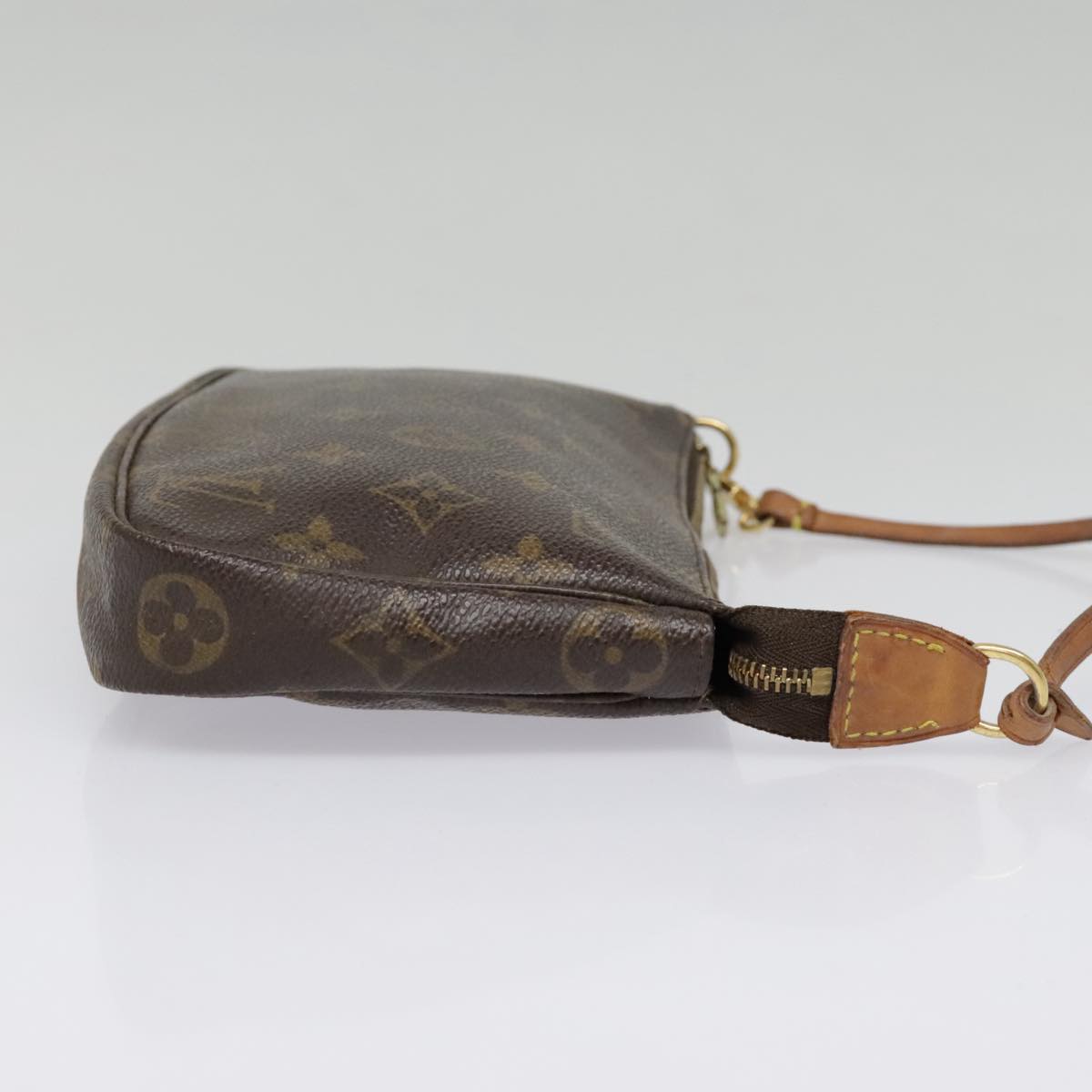 LOUIS VUITTON Monogram Pochette Accessoires Pouch M51980 LV Auth 93921