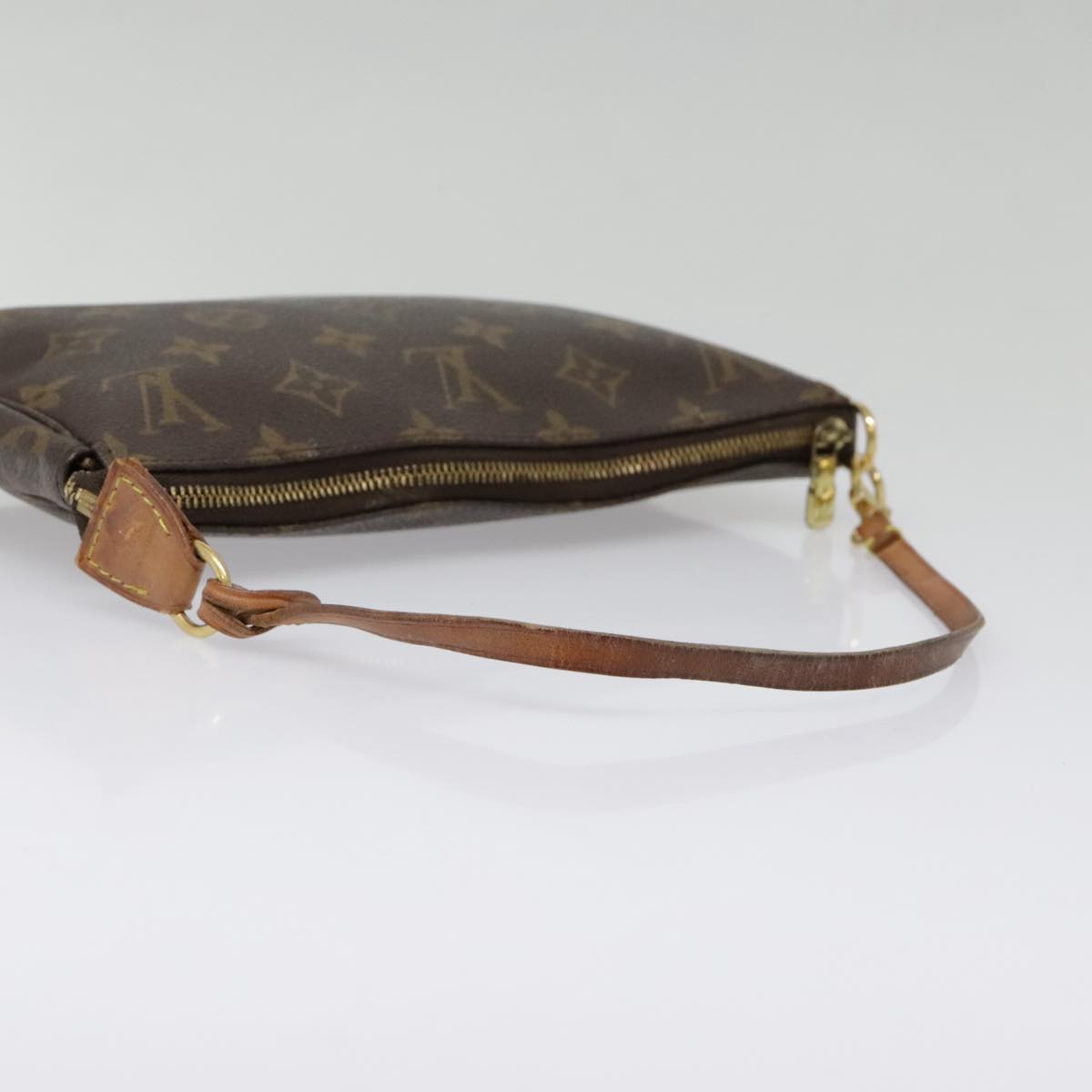 LOUIS VUITTON Monogram Pochette Accessoires Pouch M51980 LV Auth 93921