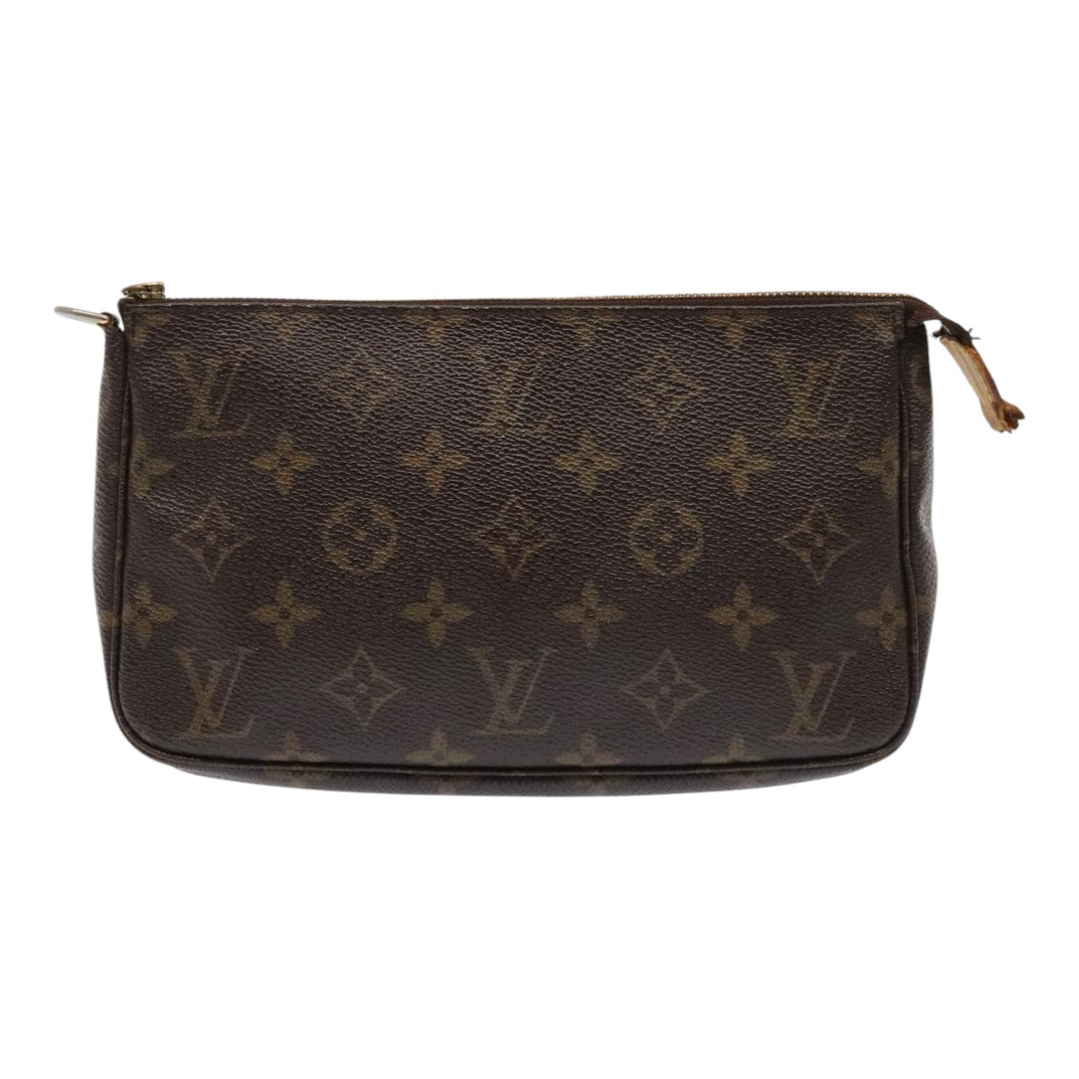 LOUIS VUITTON Monogram Pochette Accessoires Pouch M51980 LV Auth 93922