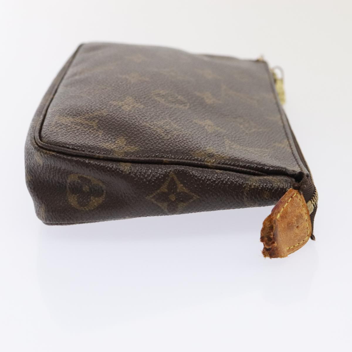 LOUIS VUITTON Monogram Pochette Accessoires Pouch M51980 LV Auth 93922