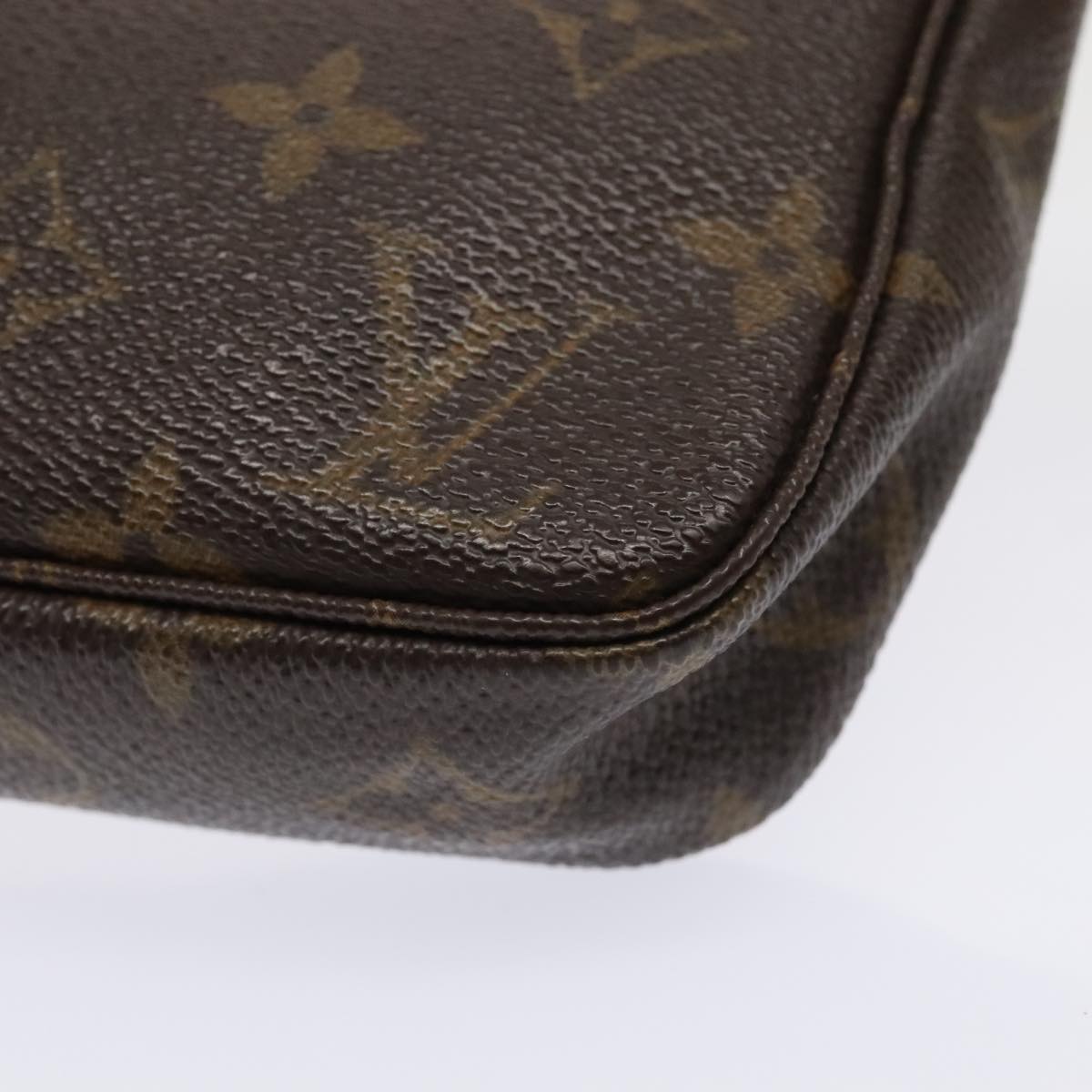 LOUIS VUITTON Monogram Pochette Accessoires Pouch M51980 LV Auth 93922