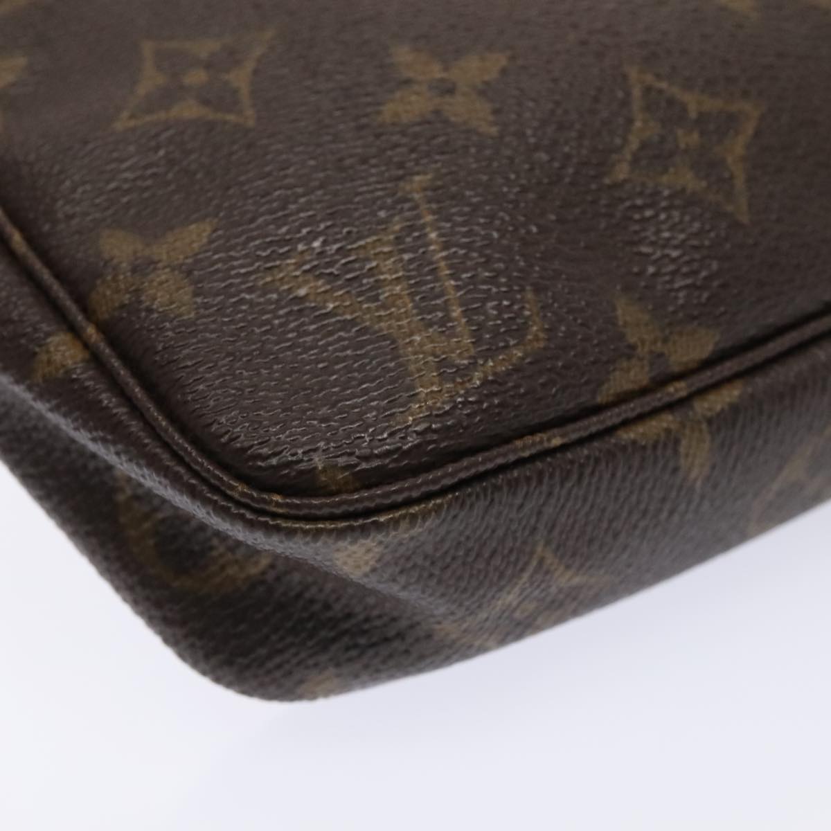 LOUIS VUITTON Monogram Pochette Accessoires Pouch M51980 LV Auth 93922