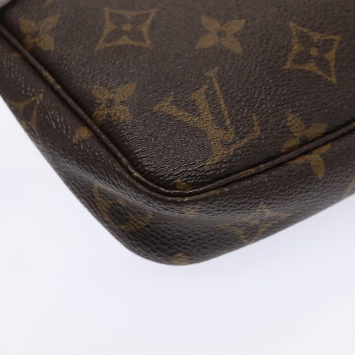 LOUIS VUITTON Monogram Pochette Accessoires Pouch M51980 LV Auth 93923