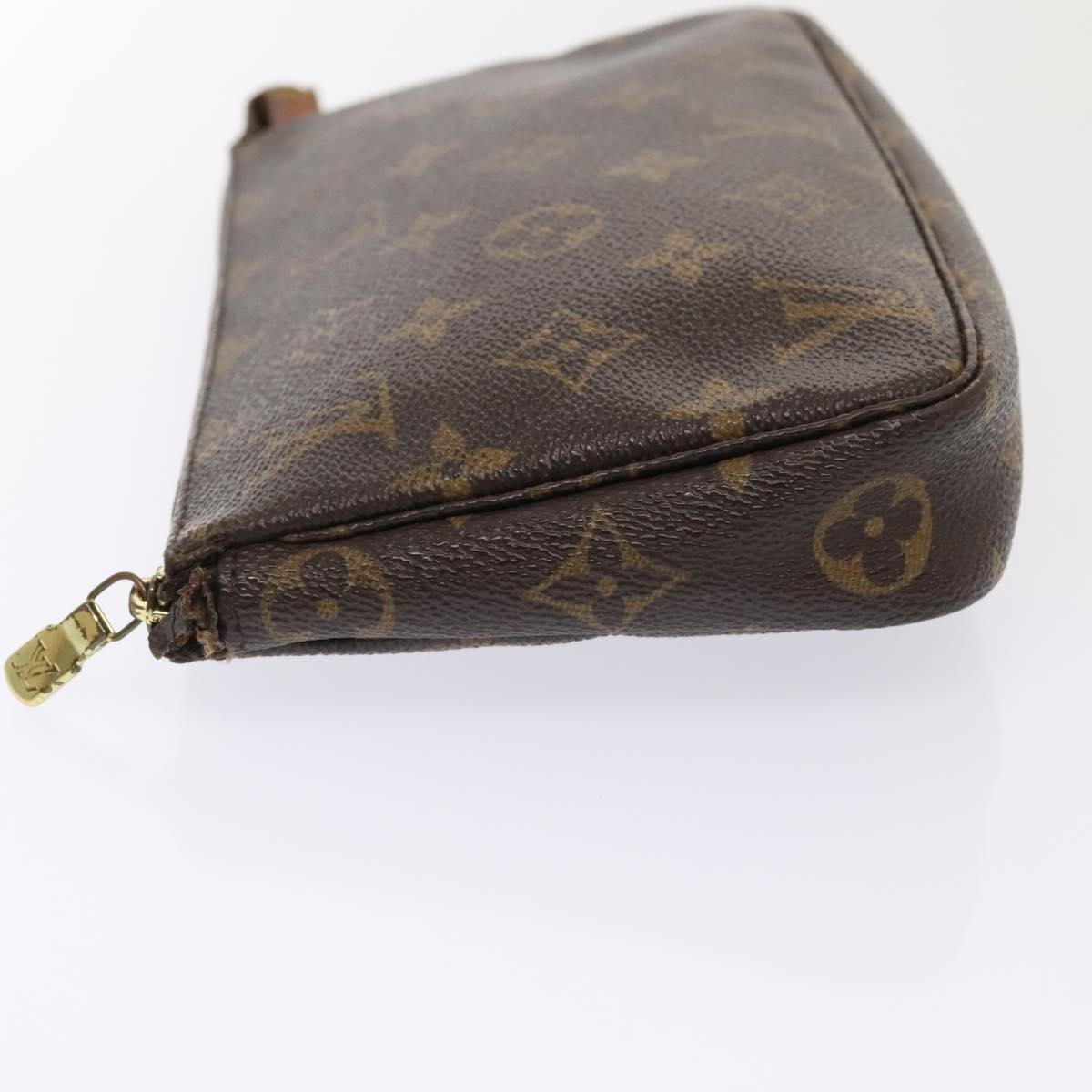 LOUIS VUITTON Monogram Pochette Accessoires Pouch M51980 LV Auth 93923