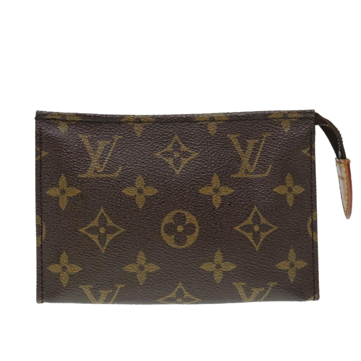 LOUIS VUITTON Monogram Poche Toilette 15 Pouch M47546 LV Auth 93926