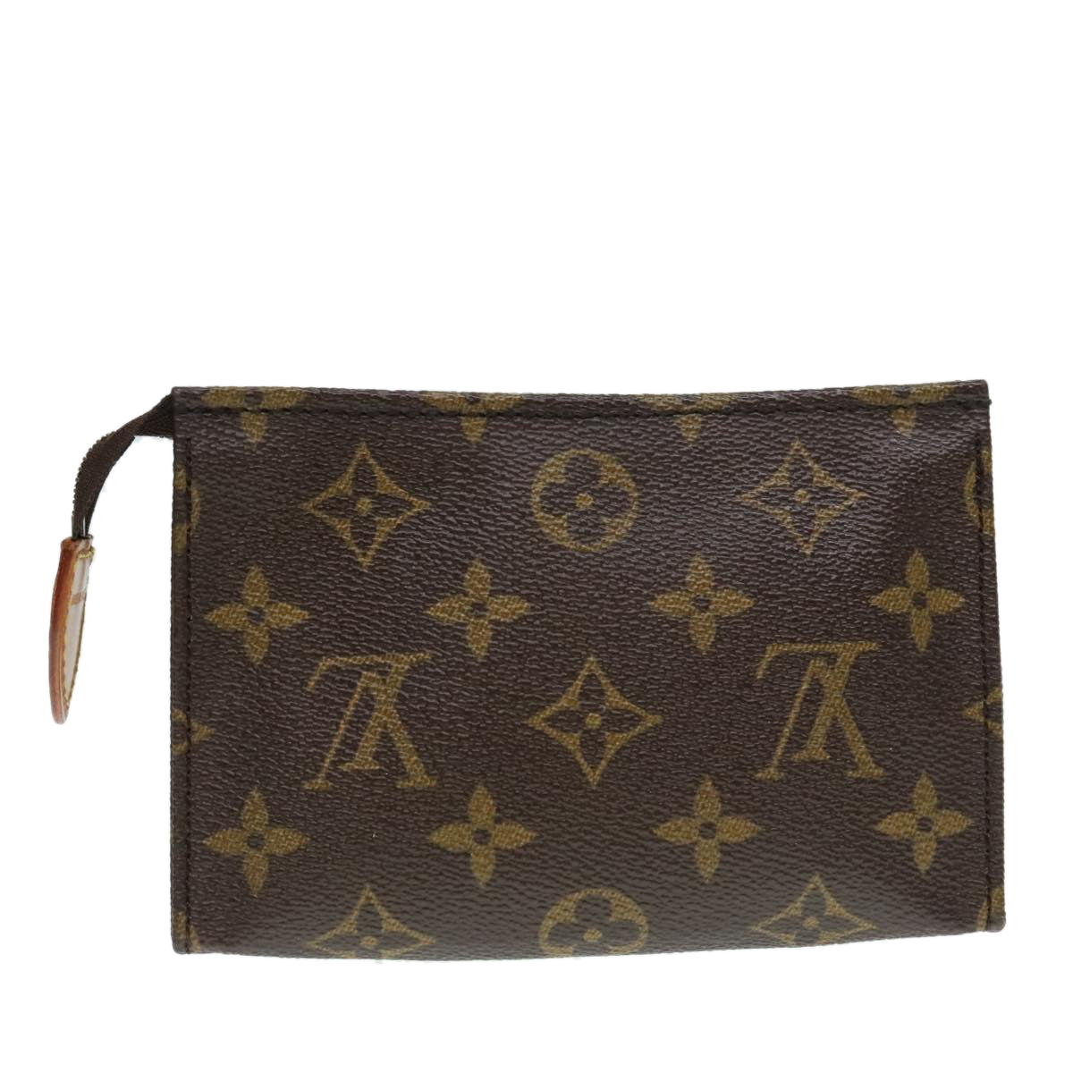 LOUIS VUITTON Monogram Poche Toilette 15 Pouch M47546 LV Auth 93926