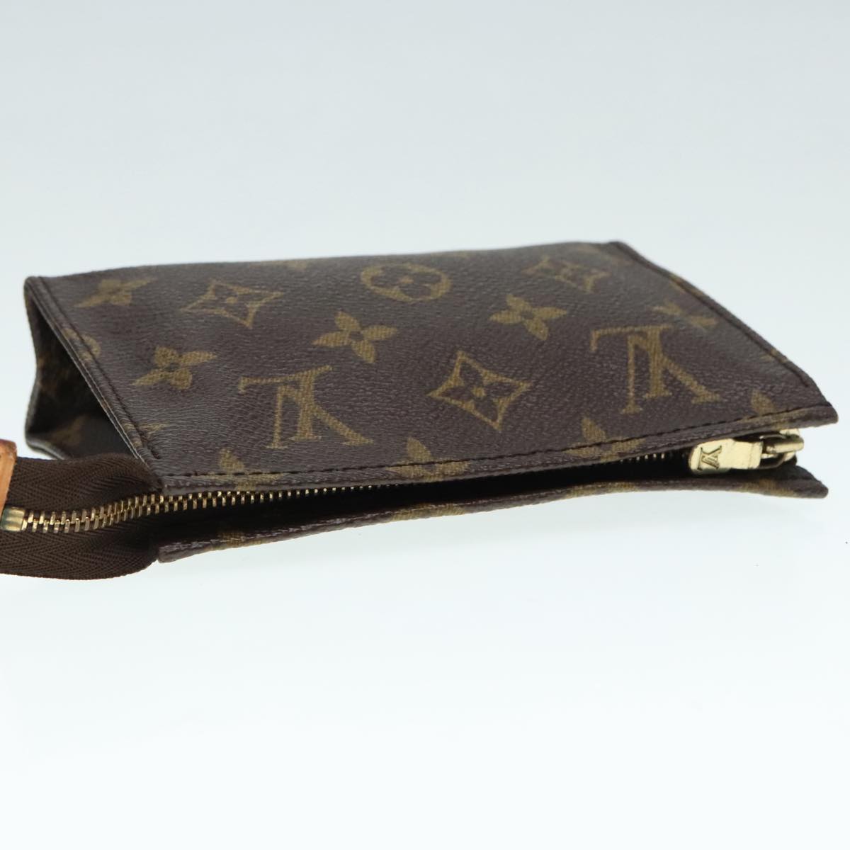 LOUIS VUITTON Monogram Poche Toilette 15 Pouch M47546 LV Auth 93926