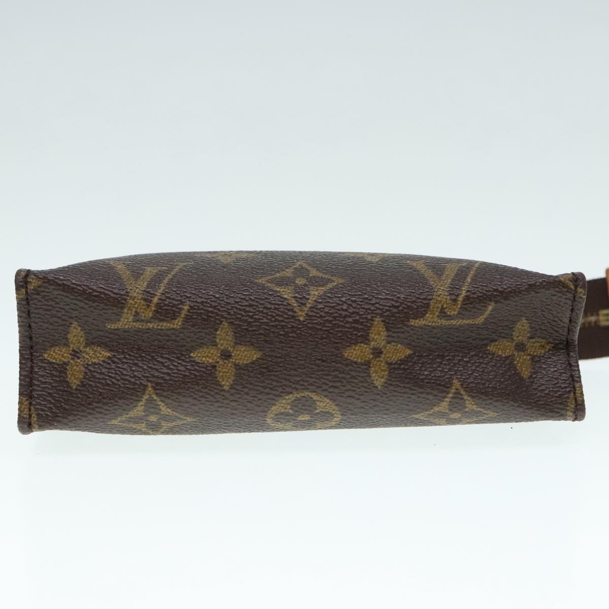 LOUIS VUITTON Monogram Poche Toilette 15 Pouch M47546 LV Auth 93926