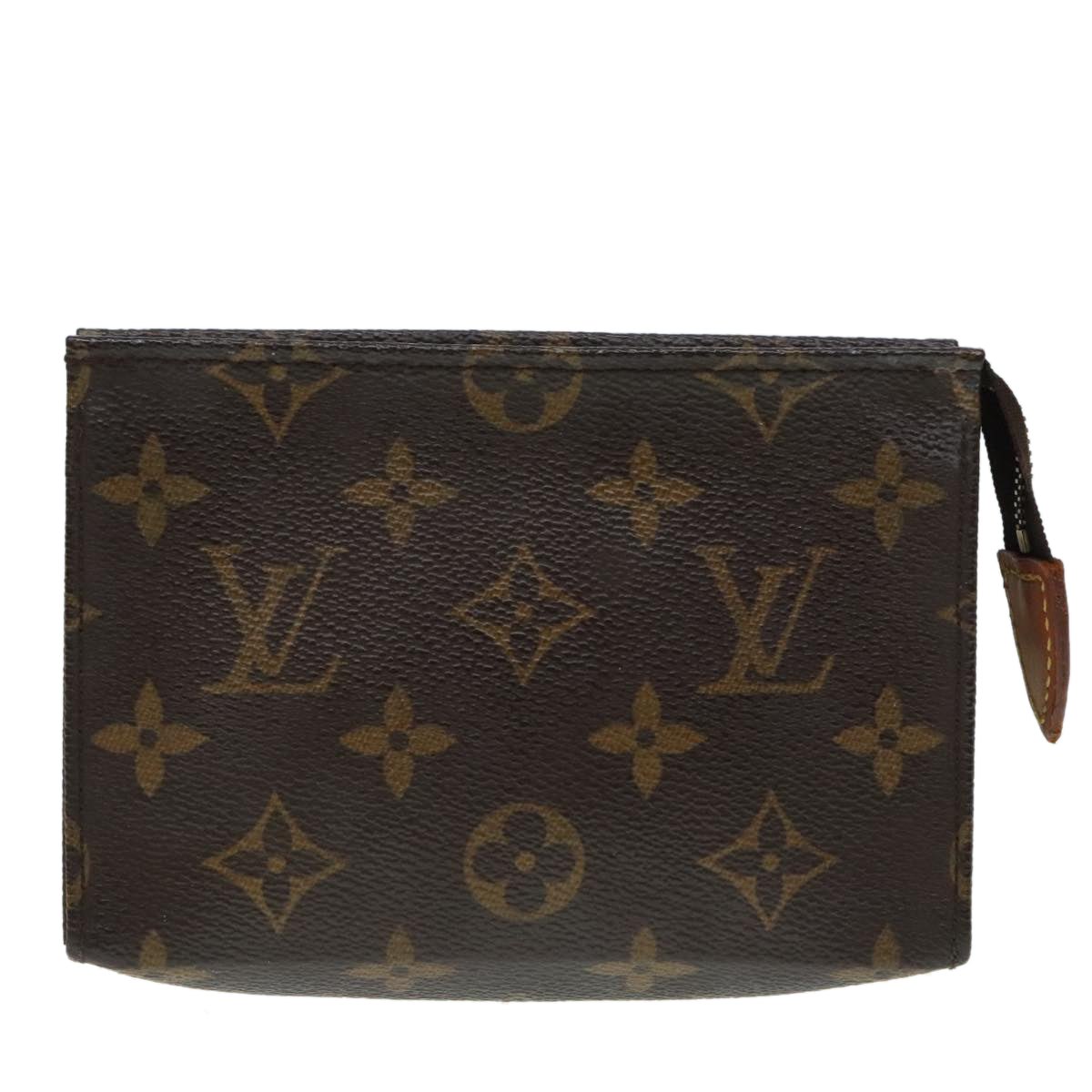 LOUIS VUITTON Monogram Poche Toilette 15 Pouch M47546 LV Auth 93927