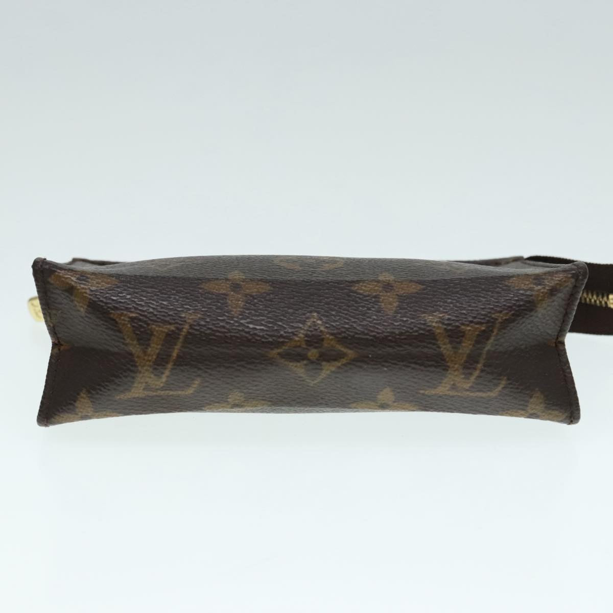 LOUIS VUITTON Monogram Poche Toilette 15 Pouch M47546 LV Auth 93927