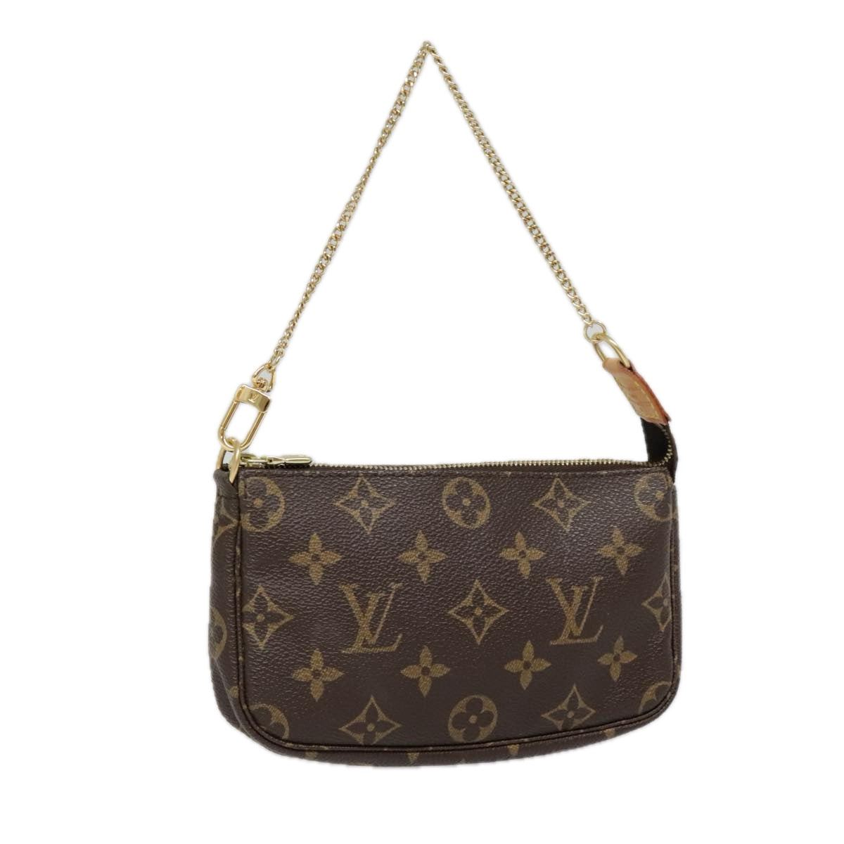 LOUIS VUITTON Monogram Mini Pochette Accessoires Pouch M58009 LV Auth 93933