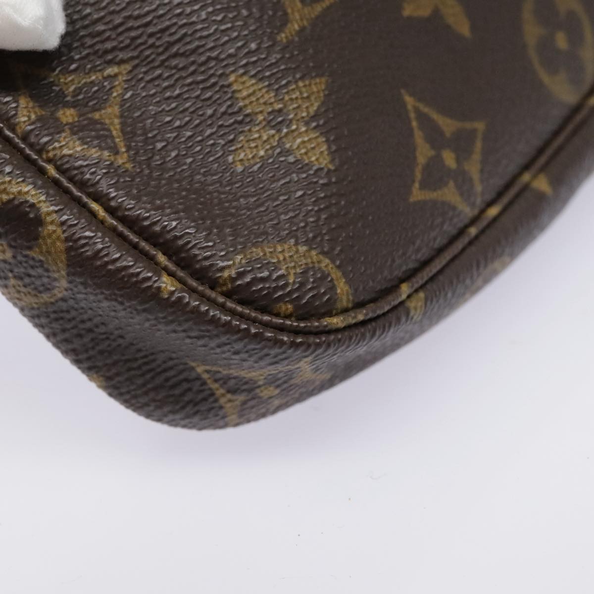 LOUIS VUITTON Monogram Mini Pochette Accessoires Pouch M58009 LV Auth 93933