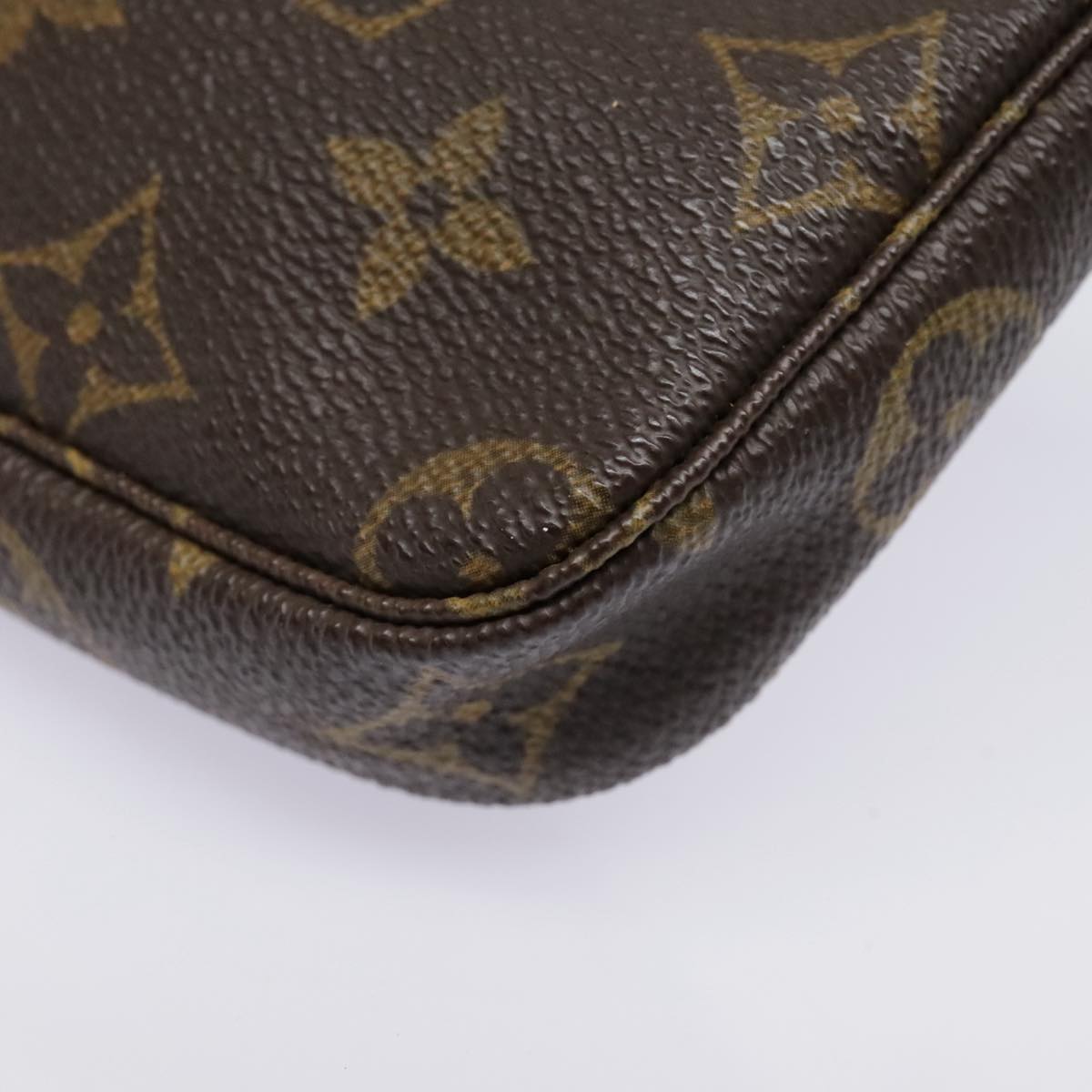 LOUIS VUITTON Monogram Mini Pochette Accessoires Pouch M58009 LV Auth 93933