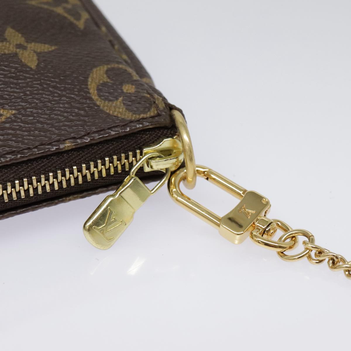 LOUIS VUITTON Monogram Mini Pochette Accessoires Pouch M58009 LV Auth 93933