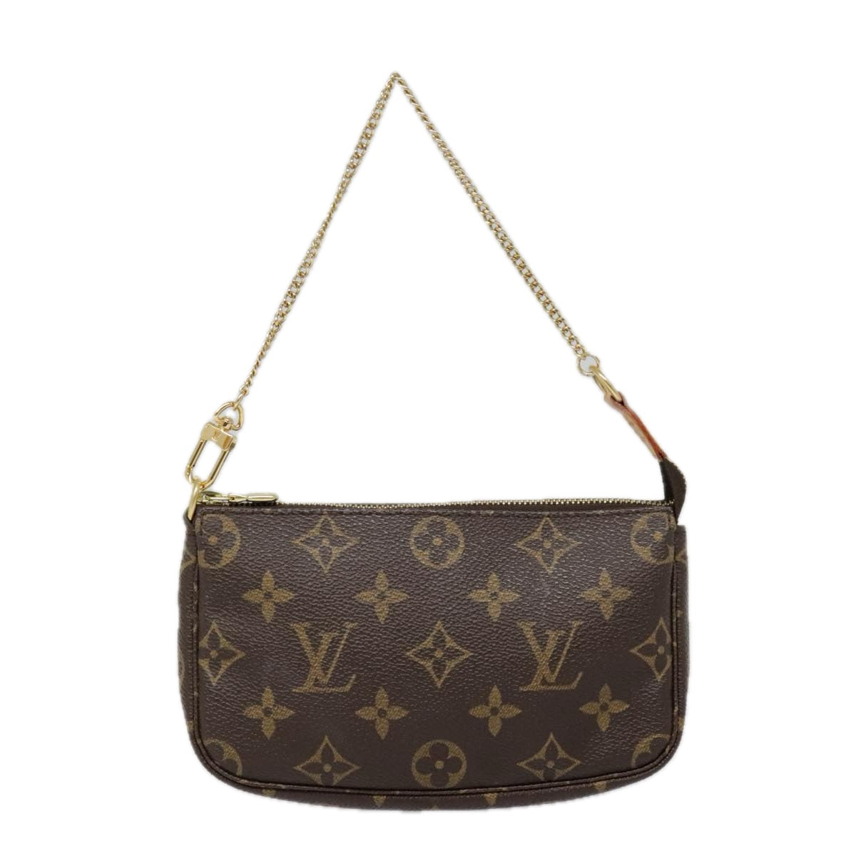 LOUIS VUITTON Monogram Mini Pochette Accessoires Pouch M58009 LV Auth 93933