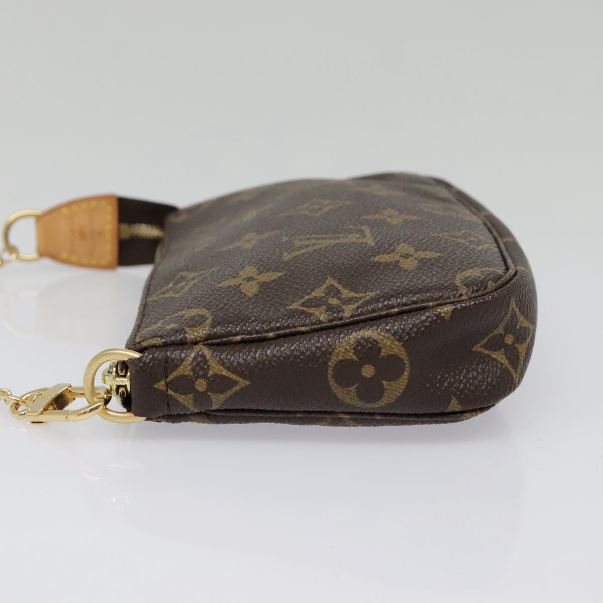 LOUIS VUITTON Monogram Mini Pochette Accessoires Pouch M58009 LV Auth 93933