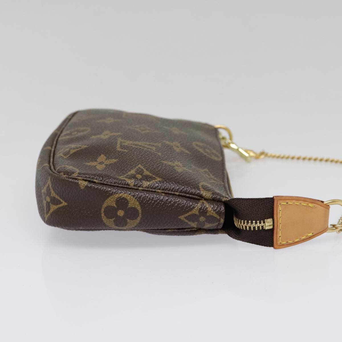 LOUIS VUITTON Monogram Mini Pochette Accessoires Pouch M58009 LV Auth 93933