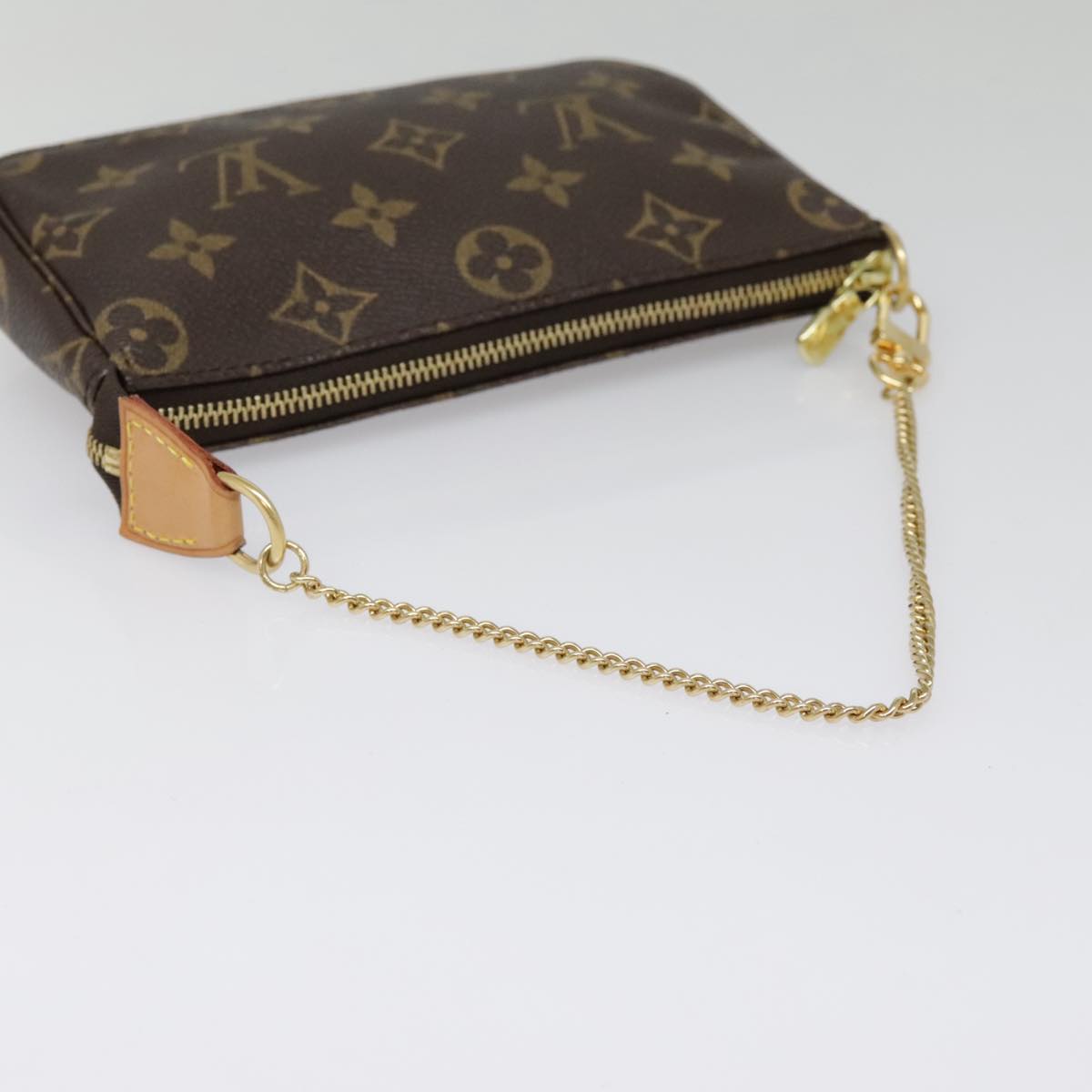 LOUIS VUITTON Monogram Mini Pochette Accessoires Pouch M58009 LV Auth 93933