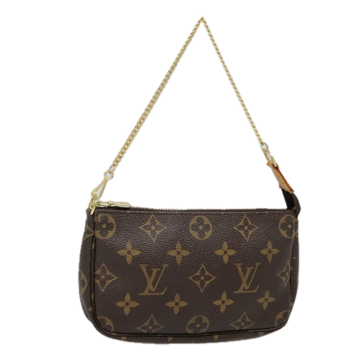 LOUIS VUITTON Monogram Mini Pochette Accessoires Pouch M58009 LV Auth 93936