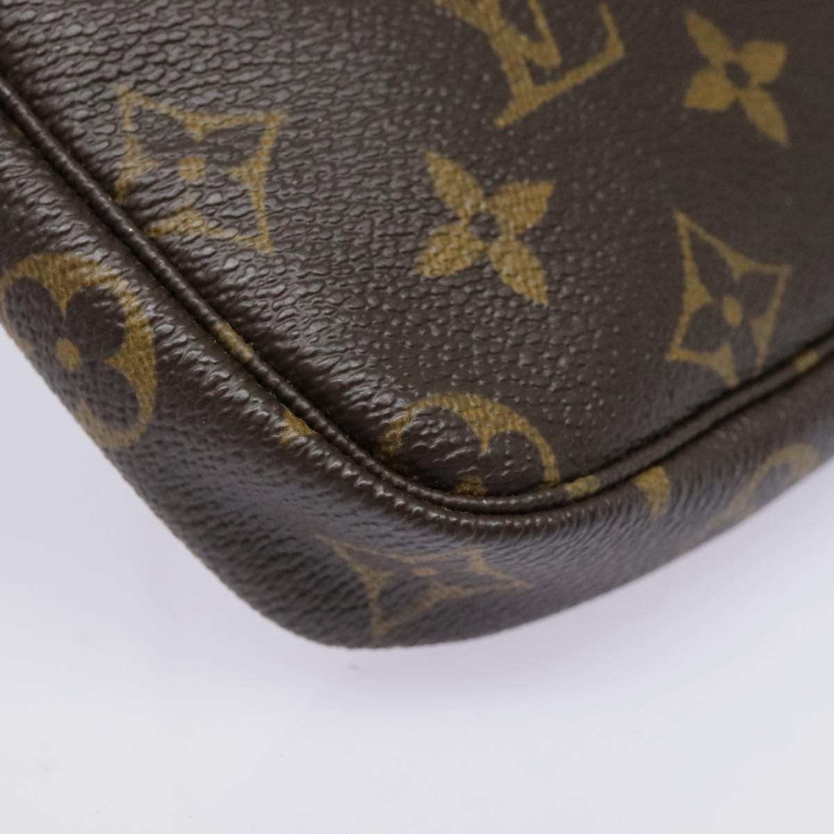 LOUIS VUITTON Monogram Mini Pochette Accessoires Pouch M58009 LV Auth 93936