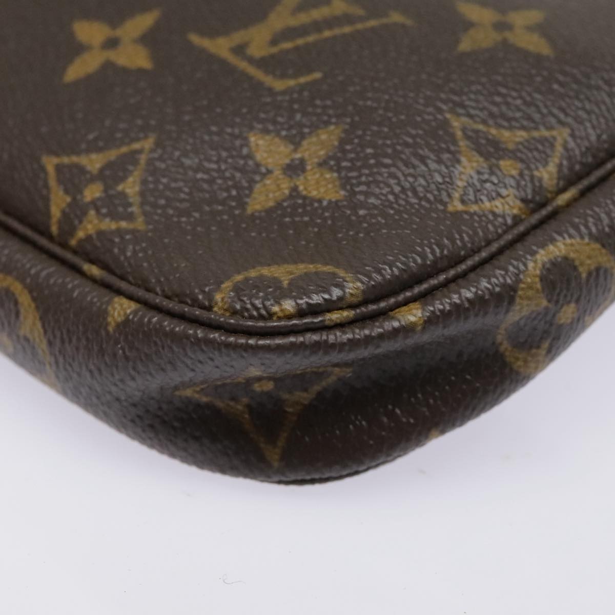 LOUIS VUITTON Monogram Mini Pochette Accessoires Pouch M58009 LV Auth 93936