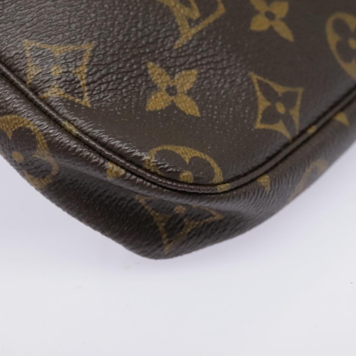 LOUIS VUITTON Monogram Mini Pochette Accessoires Pouch M58009 LV Auth 93936