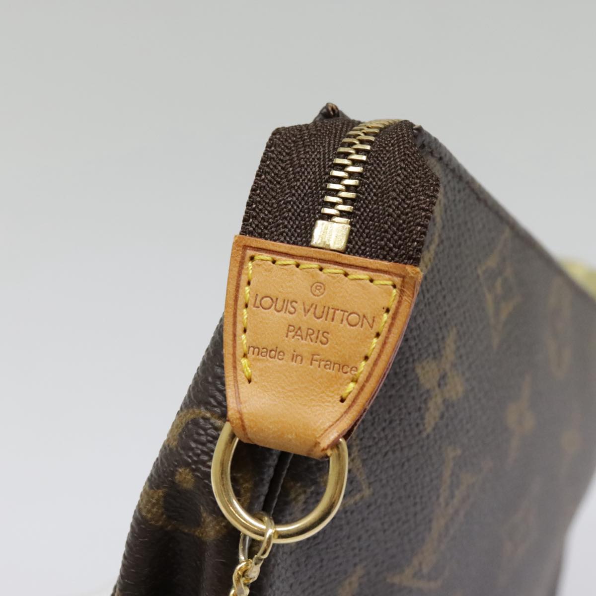 LOUIS VUITTON Monogram Mini Pochette Accessoires Pouch M58009 LV Auth 93936