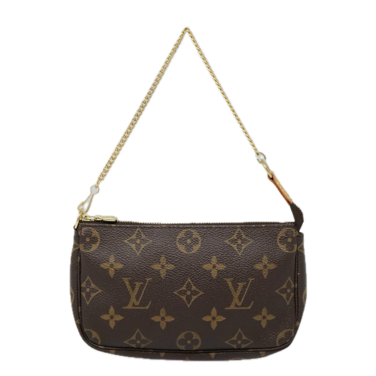 LOUIS VUITTON Monogram Mini Pochette Accessoires Pouch M58009 LV Auth 93936