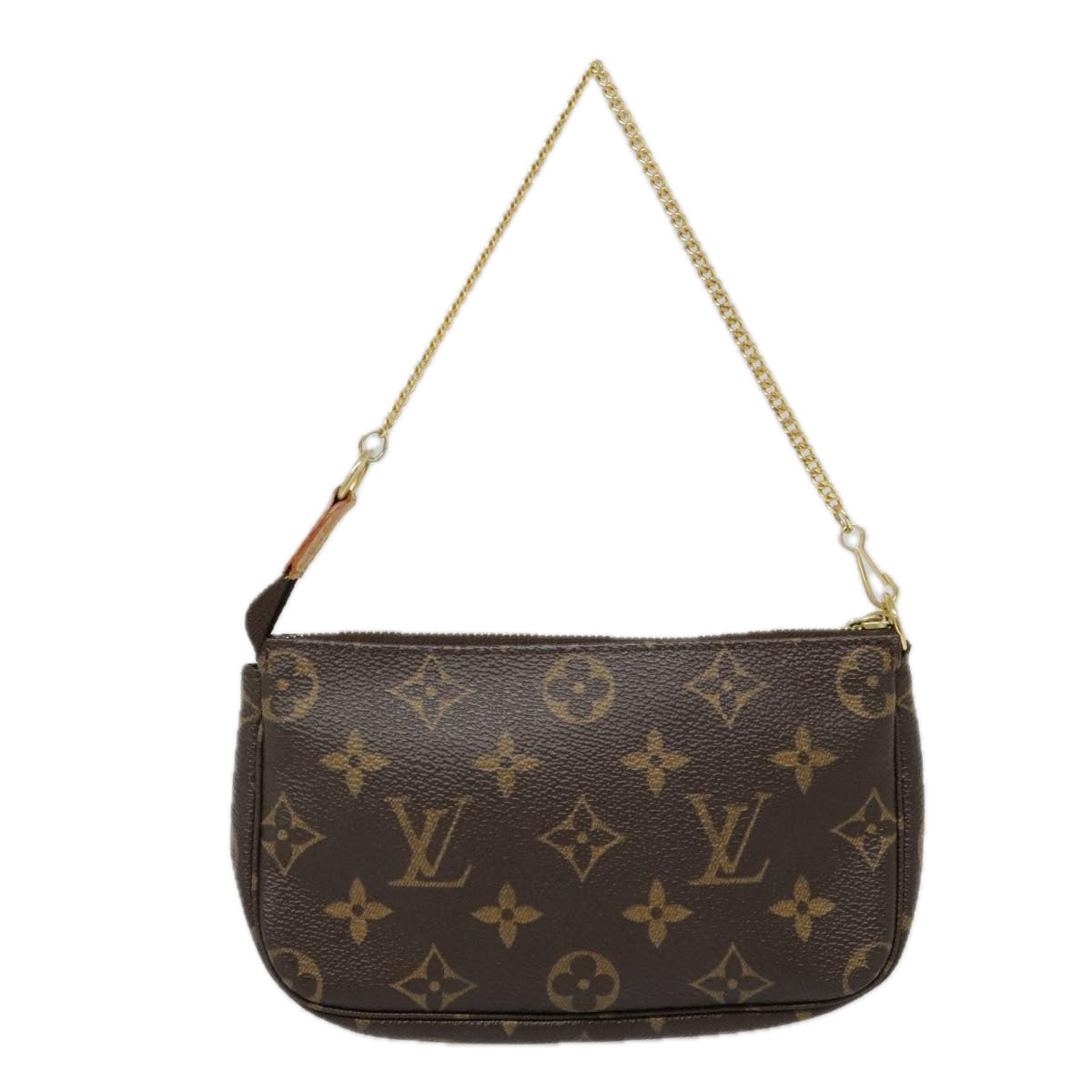 LOUIS VUITTON Monogram Mini Pochette Accessoires Pouch M58009 LV Auth 93936