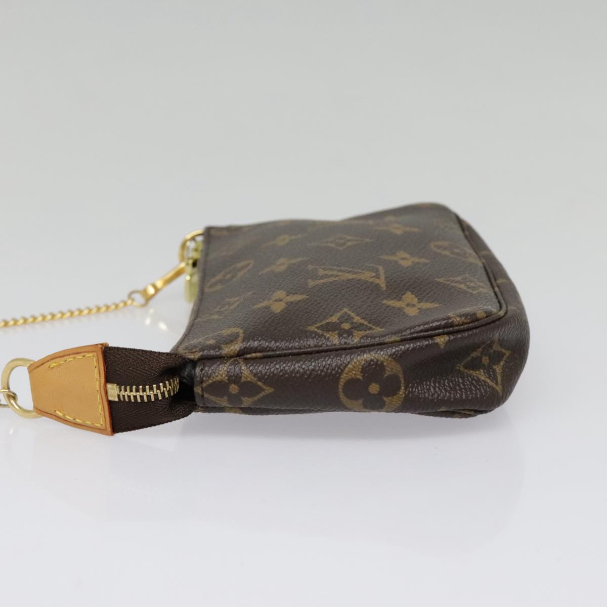 LOUIS VUITTON Monogram Mini Pochette Accessoires Pouch M58009 LV Auth 93936