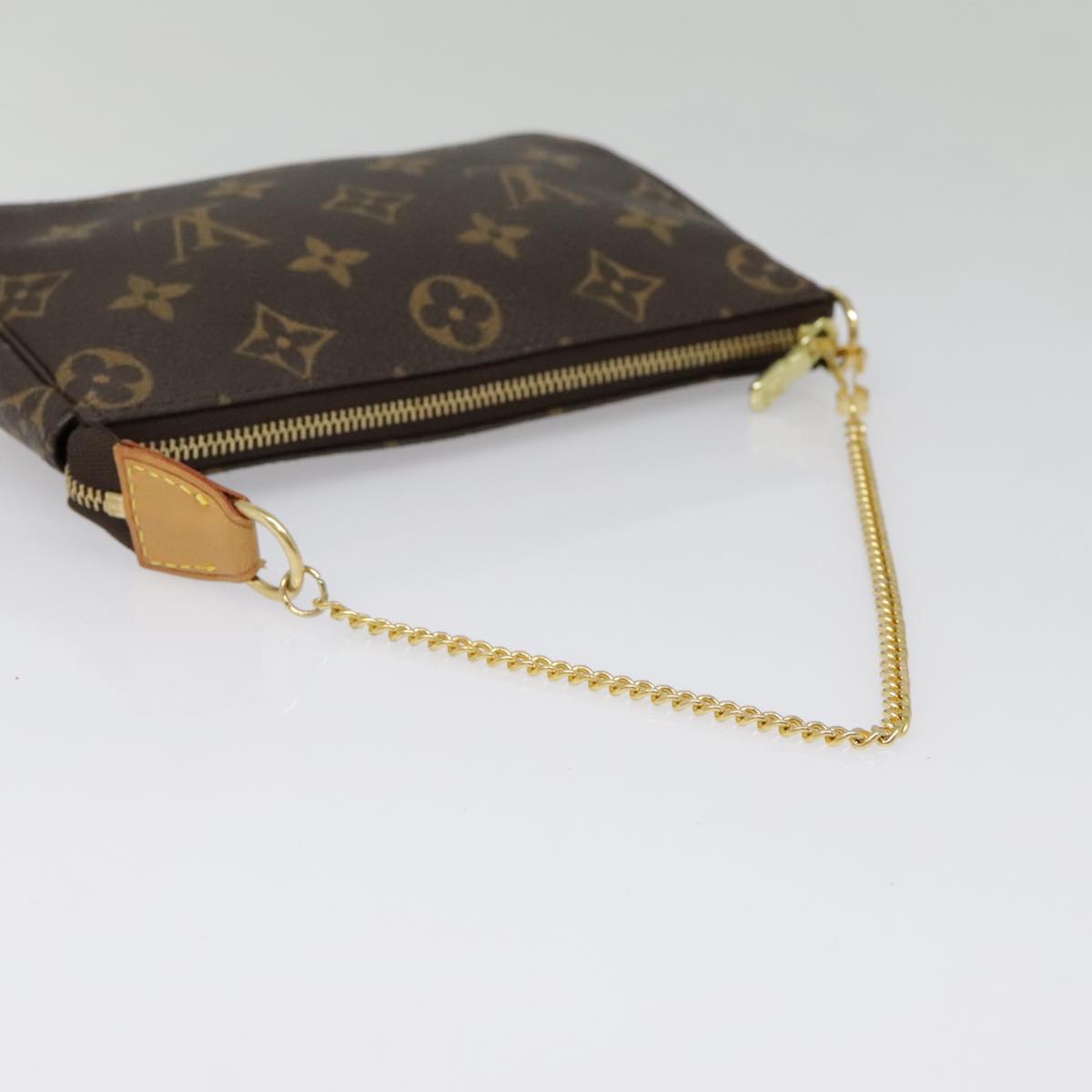 LOUIS VUITTON Monogram Mini Pochette Accessoires Pouch M58009 LV Auth 93936