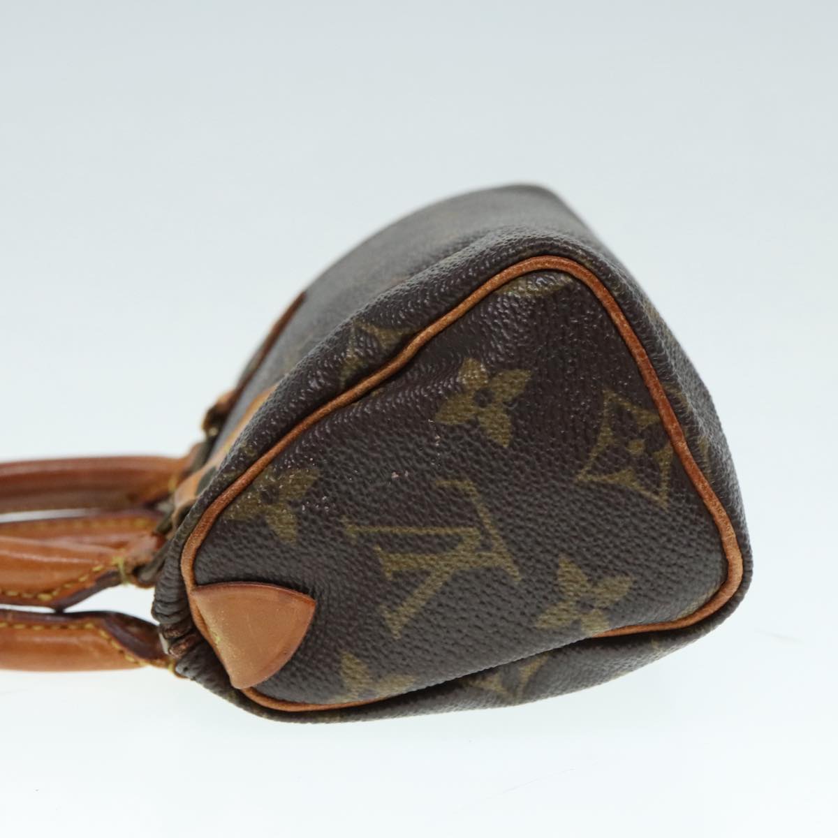 LOUIS VUITTON Monogram Mini Speedy Hand Bag M41534 LV Auth 93942