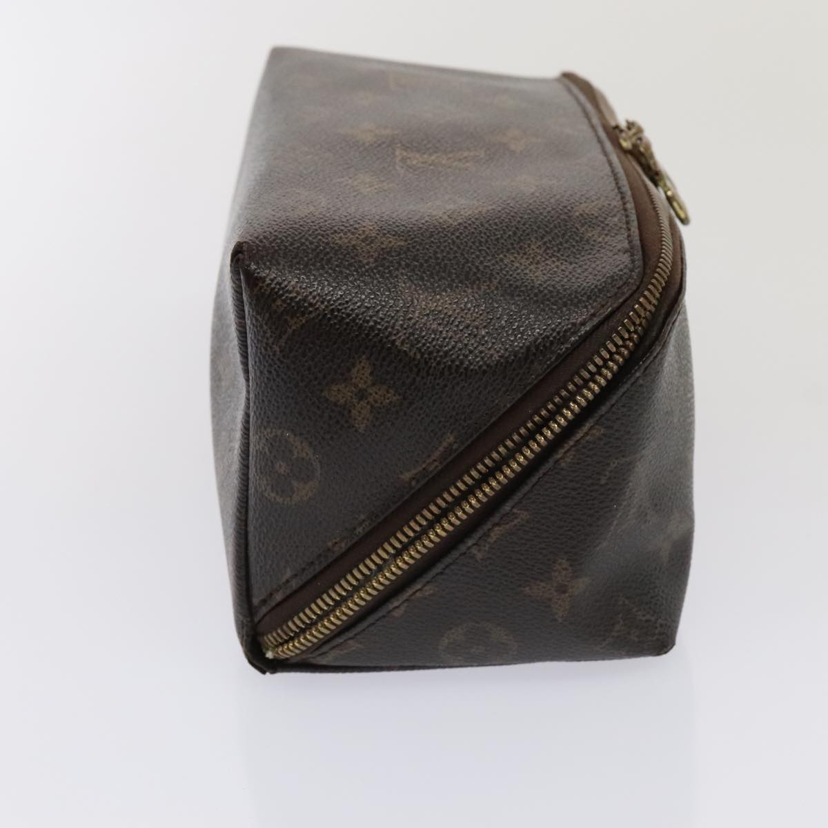 LOUIS VUITTON Monogram Shoe Care Kit Pouch Pouch M47925 LV Auth 93946