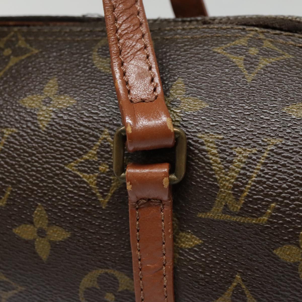 LOUIS VUITTON Monogram Papillon 22 Hand Bag M51367 LV Auth 93949