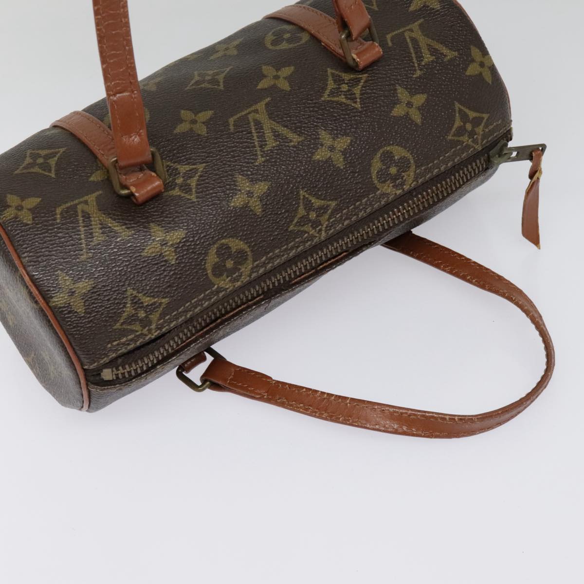 LOUIS VUITTON Monogram Papillon 22 Hand Bag M51367 LV Auth 93949