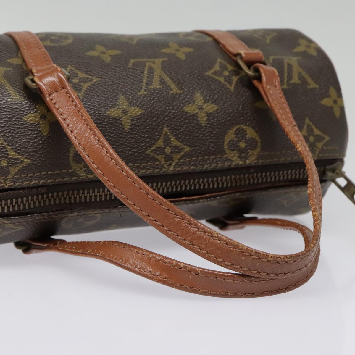 LOUIS VUITTON Monogram Papillon 22 Hand Bag M51367 LV Auth 93949