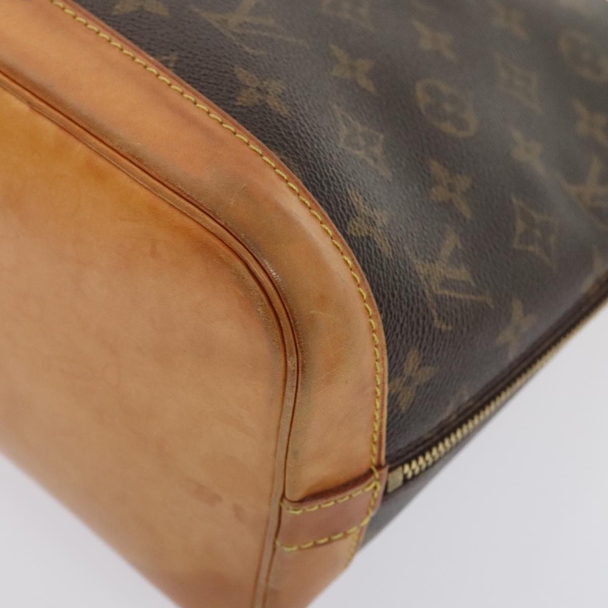 LOUIS VUITTON Monogram Alma Hand Bag M51130 LV Auth 93951