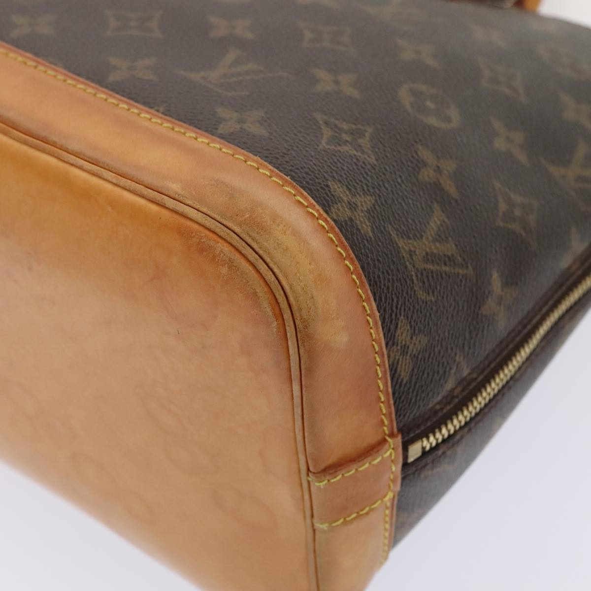 LOUIS VUITTON Monogram Alma Hand Bag M51130 LV Auth 93951