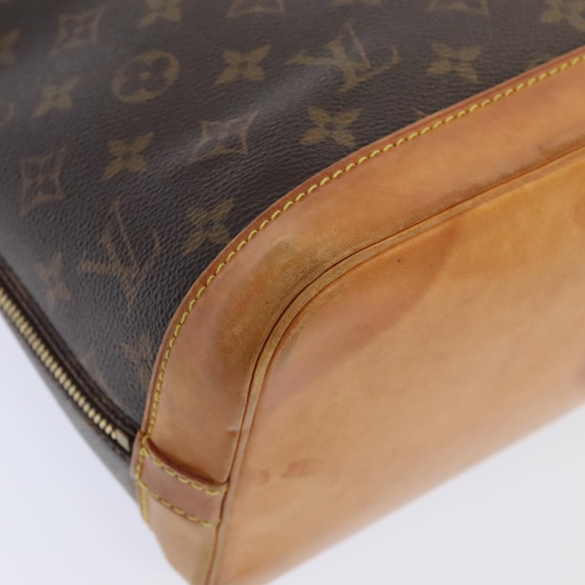 LOUIS VUITTON Monogram Alma Hand Bag M51130 LV Auth 93951