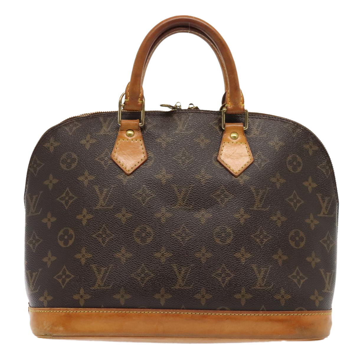 LOUIS VUITTON Monogram Alma Hand Bag M51130 LV Auth 93951