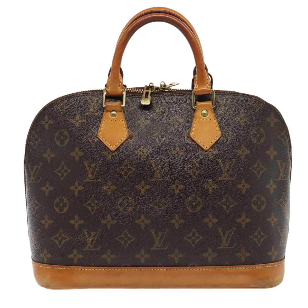 LOUIS VUITTON Monogram Alma Hand Bag M51130 LV Auth 93951